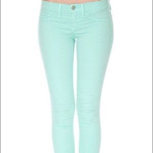 Mint Green Skinny Jeans